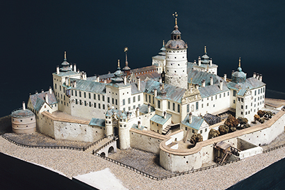 Model of the Renaissance palace Tre Kronor Museum Tre Kronor Royal Palace Renaissance