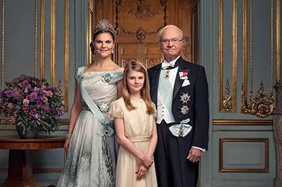 The King, The Crown Princess and Princess Estelle